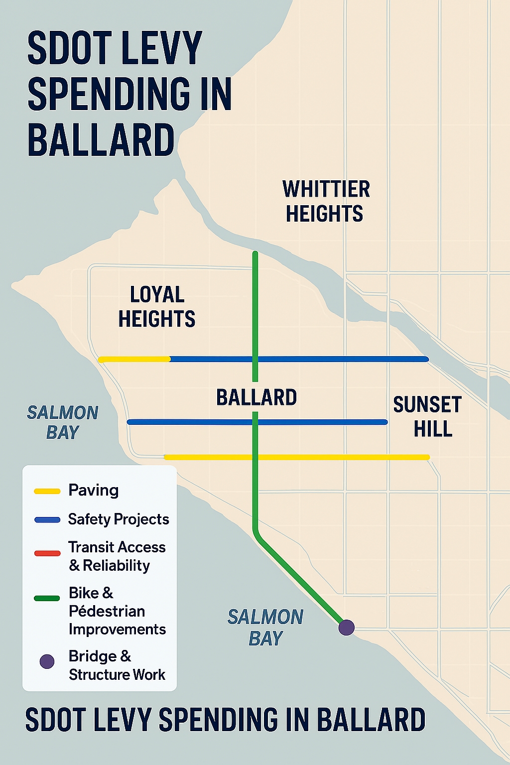 SDOT S Second Year Spending Plan Will Transform West Seattle And Ballard Map New 
